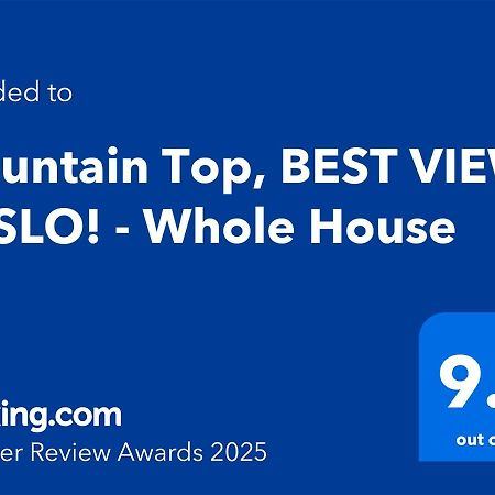 Mountain Top Getaway, Best View In Slo! - Whole House San Luis Obispo Exterior foto
